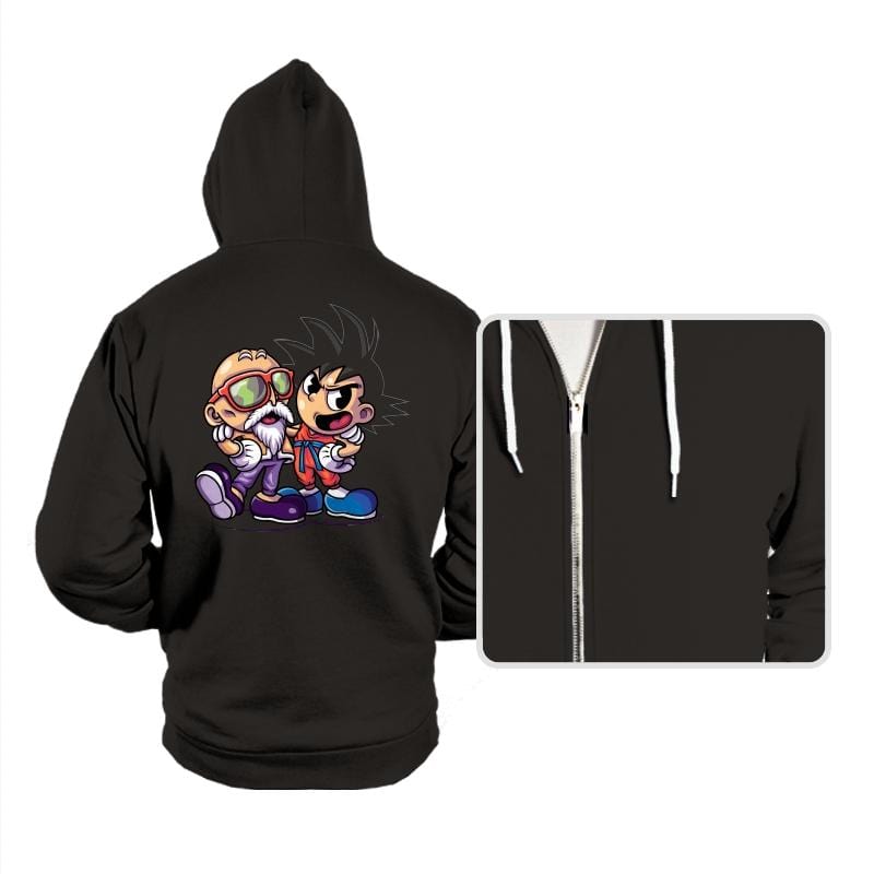 Turtlehead and Saiya Man - Hoodies Hoodies RIPT Apparel Small / Black