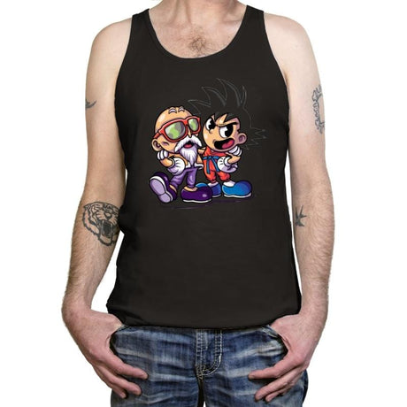 Turtlehead and Saiya Man - Tanktop Tanktop RIPT Apparel