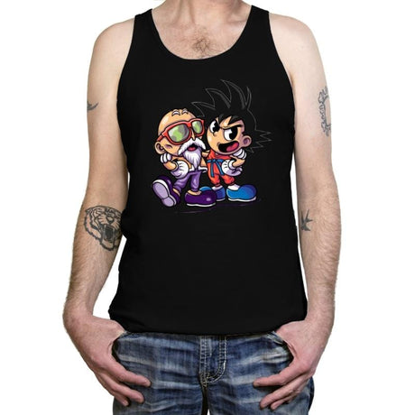 Turtlehead and Saiya Man - Tanktop Tanktop RIPT Apparel X-Small / Black