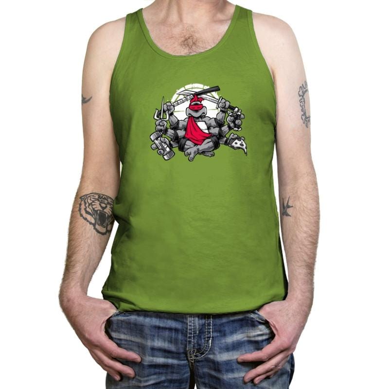 Turtles All The Way Down Exclusive - Tanktop Tanktop RIPT Apparel X-Small / Leaf