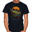 Turtles on the Roof - Mens T-Shirts RIPT Apparel Small / Black