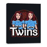 Twins - Canvas Wraps Canvas Wraps RIPT Apparel 16x20 / Black