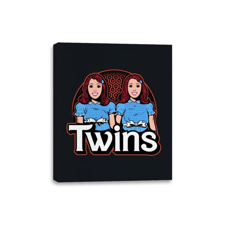 Twins - Canvas Wraps Canvas Wraps RIPT Apparel 8x10 / Black