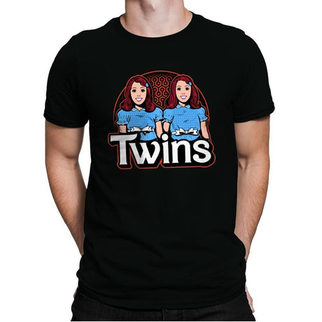 Twins - Mens Premium T-Shirts RIPT Apparel Small / Black