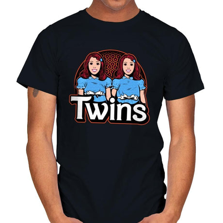 Twins - Mens T-Shirts RIPT Apparel Small / Black