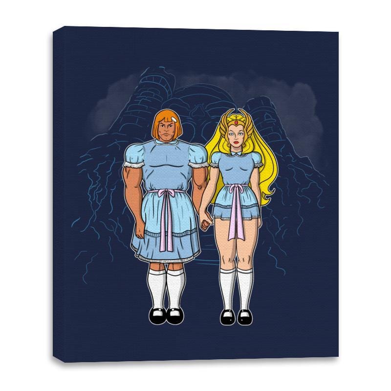 Twins of Gray - Canvas Wraps Canvas Wraps RIPT Apparel 16x20 / Navy