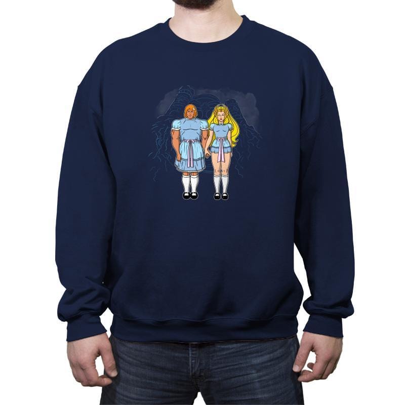 Twins of Gray - Crew Neck Sweatshirt Crew Neck Sweatshirt RIPT Apparel