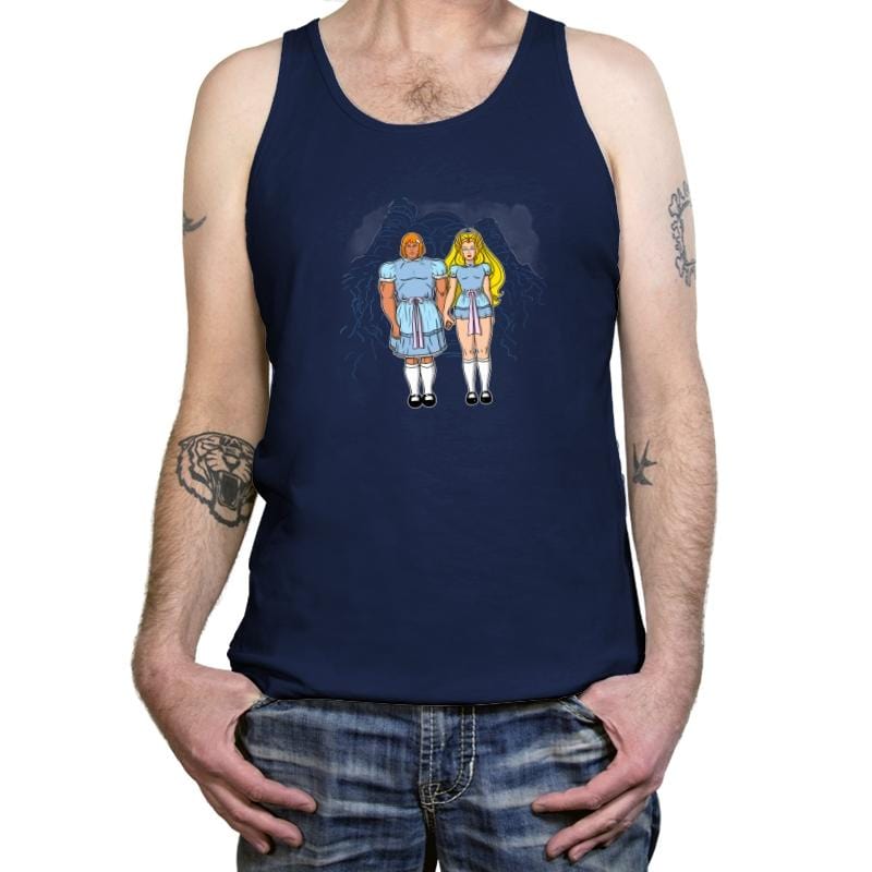 Twins of Gray - Tanktop Tanktop RIPT Apparel X-Small / Navy