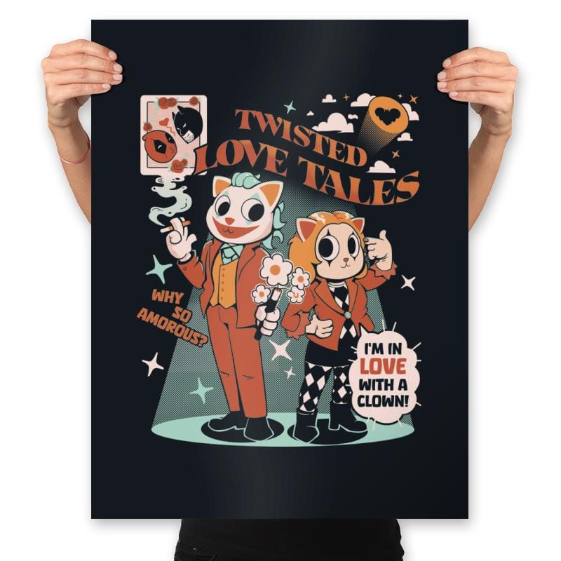 Twisted Love Tales - Prints Posters RIPT Apparel 18x24 / Black