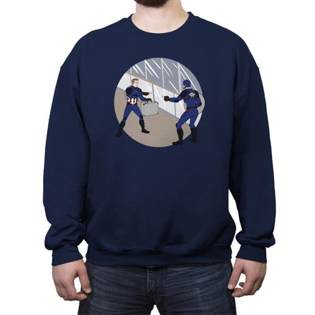 Two Captains - Crew Neck Sweatshirt Crew Neck Sweatshirt RIPT Apparel Small / Navy