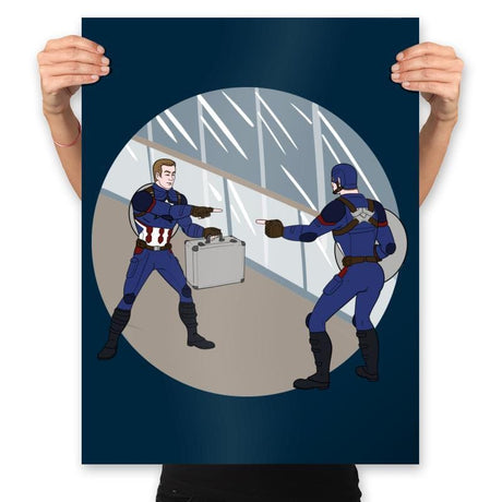 Two Captains - Prints Posters RIPT Apparel 18x24 / Navy