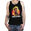 Tyler Loves Fire - Tanktop Tanktop RIPT Apparel X-Small / Black