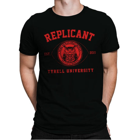 Tyrell University - Mens Premium T-Shirts RIPT Apparel Small / Black