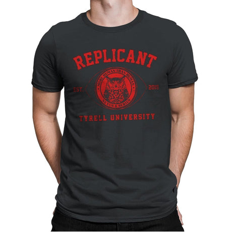 Tyrell University - Mens Premium T-Shirts RIPT Apparel Small / Heavy Metal