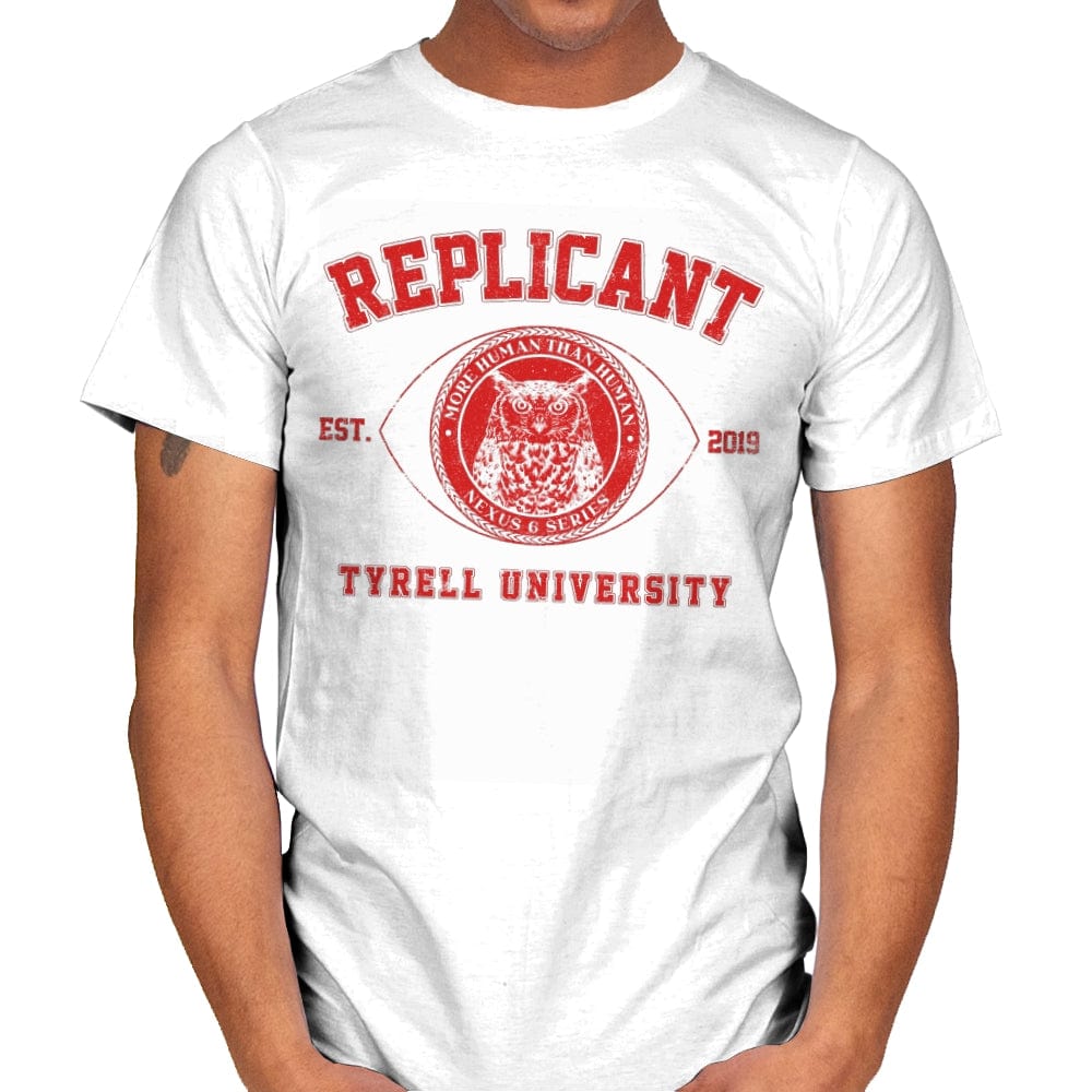 Tyrell University - Mens T-Shirts RIPT Apparel Small / White