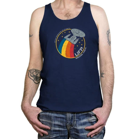 UFP Bridge Crew Vintage Shirt Exclusive - Tanktop Tanktop RIPT Apparel X-Small / Navy