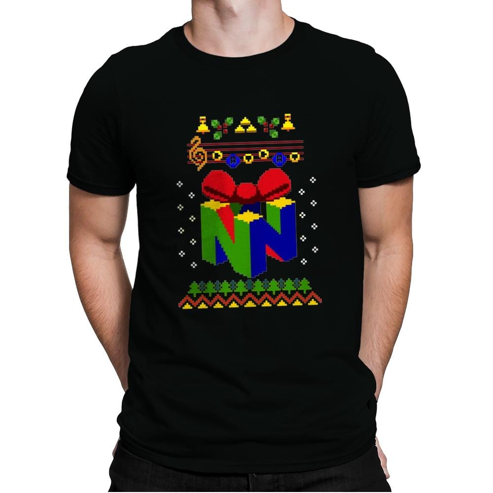 Ugly 64 - Ugly Holiday - Mens Premium T-Shirts RIPT Apparel Small / Black