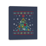 Ugly Rpg Christmas - Canvas Wraps Canvas Wraps RIPT Apparel 11x14 / Navy