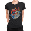 Ukiyo-e Megazord - Womens Premium T-Shirts RIPT Apparel Small / Black