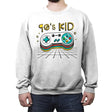 Ultimate 90's Kid - Crew Neck Sweatshirt Crew Neck Sweatshirt RIPT Apparel Small / White