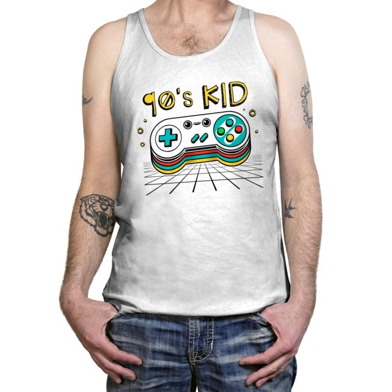 Ultimate 90's Kid - Tanktop Tanktop RIPT Apparel X-Small / White