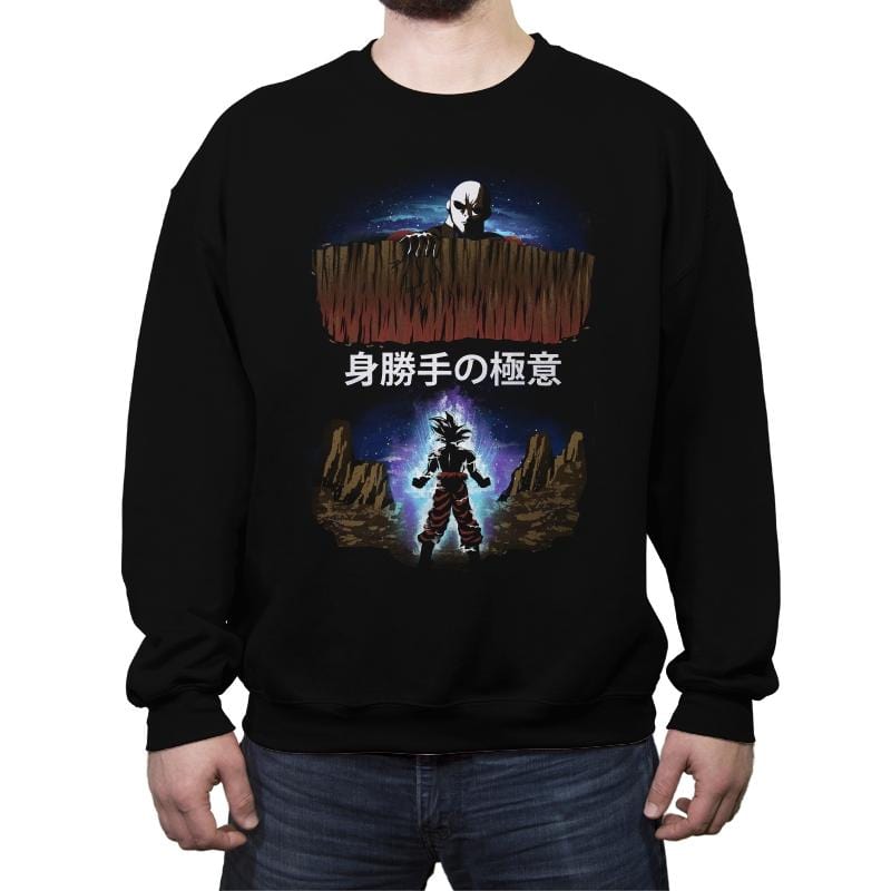 Ultra Battle - Crew Neck Sweatshirt Crew Neck Sweatshirt RIPT Apparel