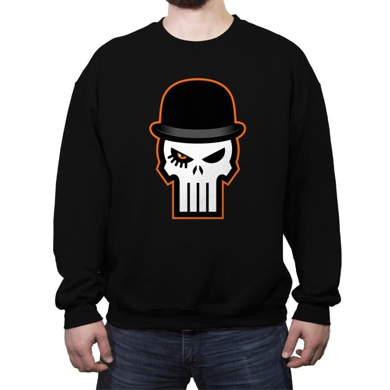 Ultra Violent Punisher - Crew Neck Sweatshirt Crew Neck Sweatshirt RIPT Apparel Small / Black