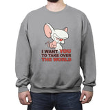 Uncle Brain - Crew Neck Sweatshirt Crew Neck Sweatshirt RIPT Apparel