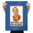 Uncle Feeny - Prints Posters RIPT Apparel 18x24 / Royal