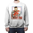 Uncle Omni - Crew Neck Sweatshirt Crew Neck Sweatshirt RIPT Apparel Small / White