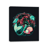 Under the Sea of Stars - Canvas Wraps Canvas Wraps RIPT Apparel 11x14 / Black