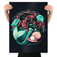 Under the Sea of Stars - Prints Posters RIPT Apparel 18x24 / Black