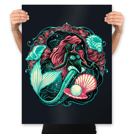 Under the Sea of Stars - Prints Posters RIPT Apparel 18x24 / Black