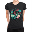 Under the Sea of Stars - Womens Premium T-Shirts RIPT Apparel Small / Black