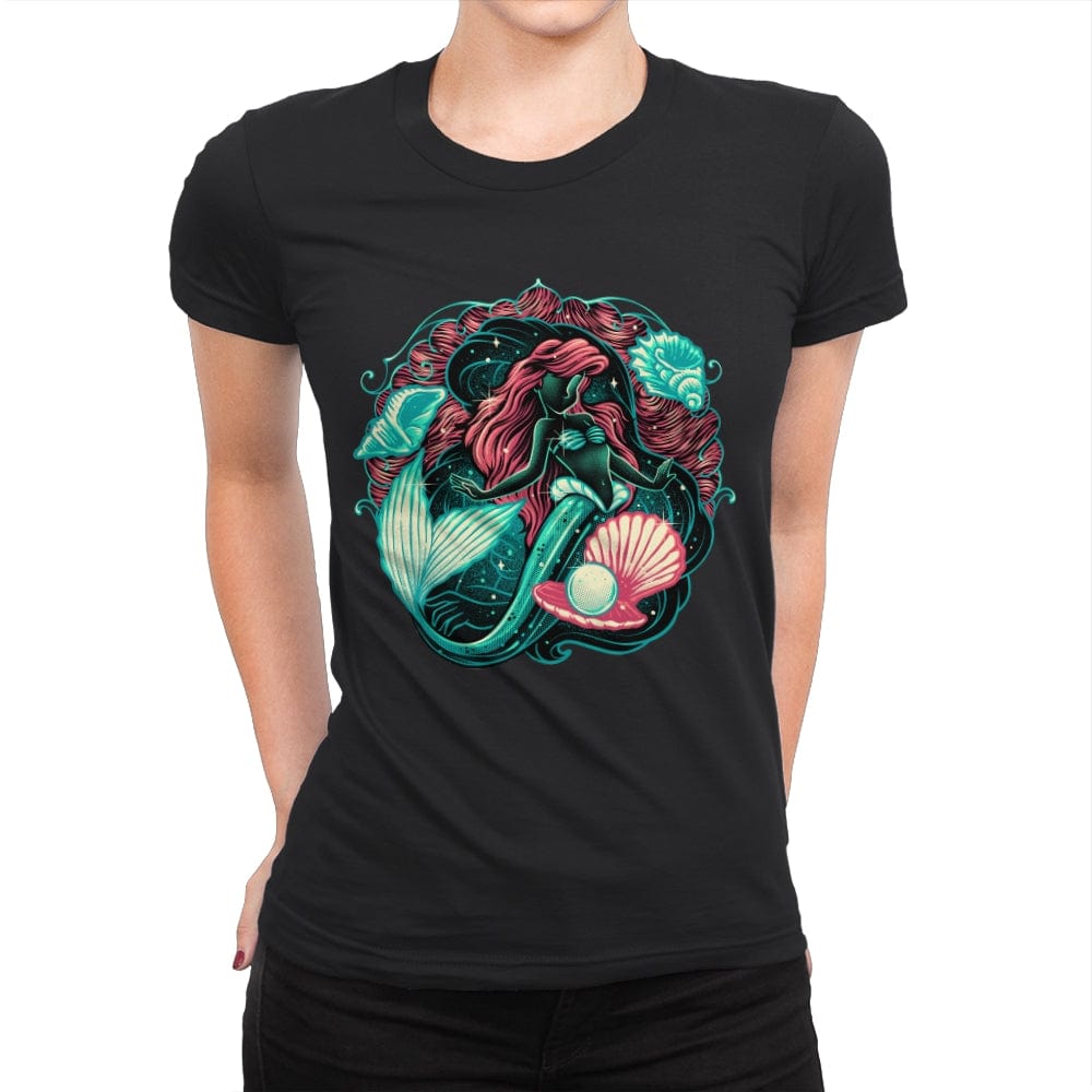 Under the Sea of Stars - Womens Premium T-Shirts RIPT Apparel Small / Black