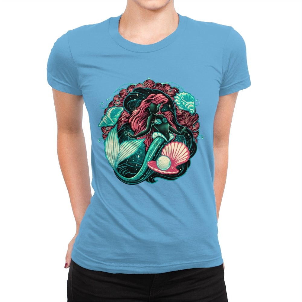 Under the Sea of Stars - Womens Premium T-Shirts RIPT Apparel Small / Turquoise