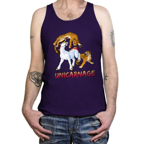 Unicarnage - Tanktop Tanktop RIPT Apparel