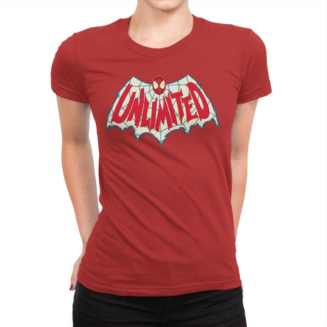 Unlimited - Shirt Club - Womens Premium T-Shirts RIPT Apparel Small / Red