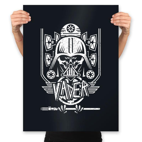 Vader Nation - Prints Posters RIPT Apparel 18x24 / Black