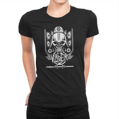 Vader Nation - Womens Premium T-Shirts RIPT Apparel Small / Black