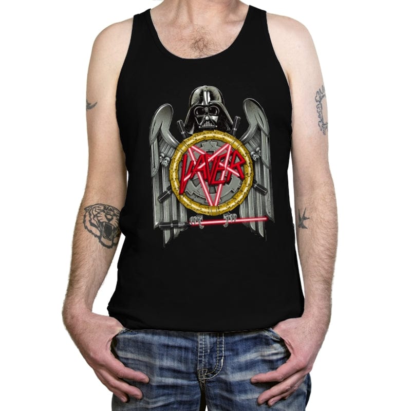 VADER OF DEATH - Anytime - Tanktop Tanktop RIPT Apparel X-Small / Black