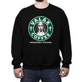 Valak Coffee - Crew Neck Sweatshirt Crew Neck Sweatshirt RIPT Apparel