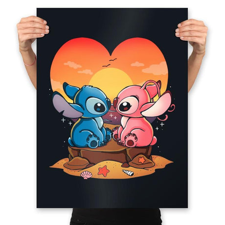 Valentine Experiment - Prints Posters RIPT Apparel 18x24 / Black