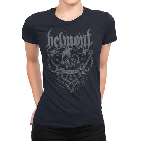 Vampire Hunters - Anytime - Womens Premium T-Shirts RIPT Apparel Small / Midnight Navy