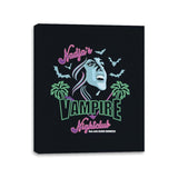 Vampire Nightclub - Canvas Wraps Canvas Wraps RIPT Apparel 11x14 / Black