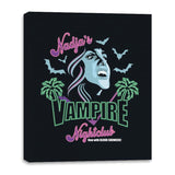 Vampire Nightclub - Canvas Wraps Canvas Wraps RIPT Apparel 16x20 / Black