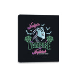 Vampire Nightclub - Canvas Wraps Canvas Wraps RIPT Apparel 8x10 / Black