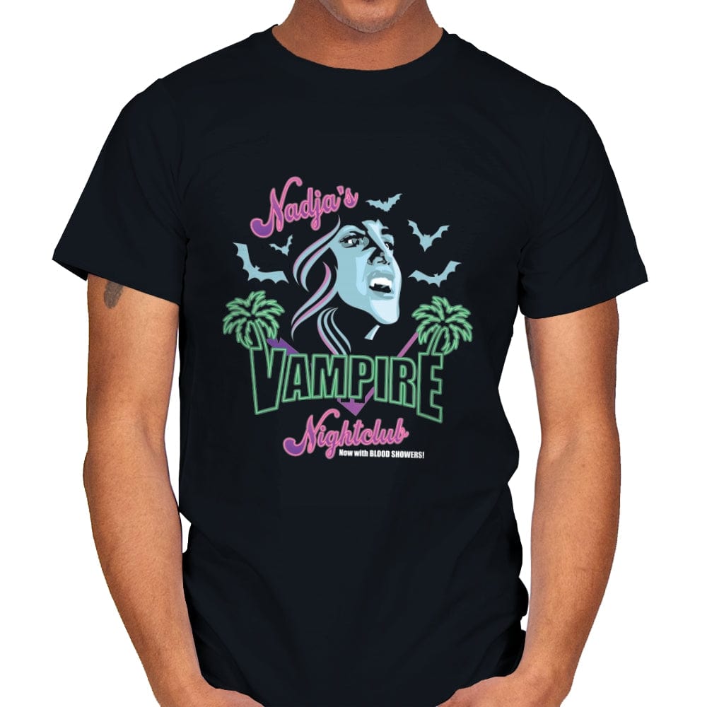 Vampire Nightclub - Mens T-Shirts RIPT Apparel Small / Black