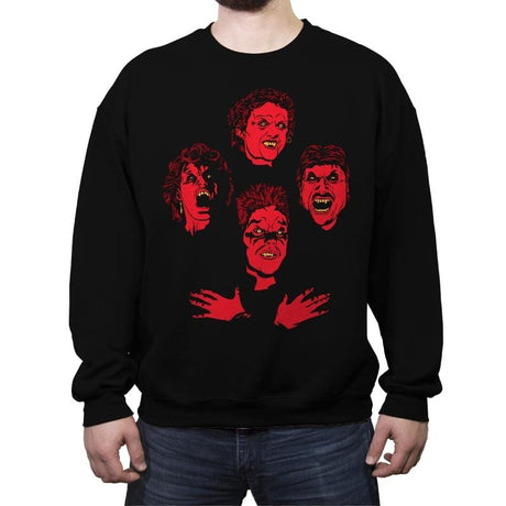 Vampire Rhapsody - Crew Neck Sweatshirt Crew Neck Sweatshirt RIPT Apparel Small / Black