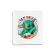 Van Grogu - Anytime - Canvas Wraps Canvas Wraps RIPT Apparel 8x10 / White